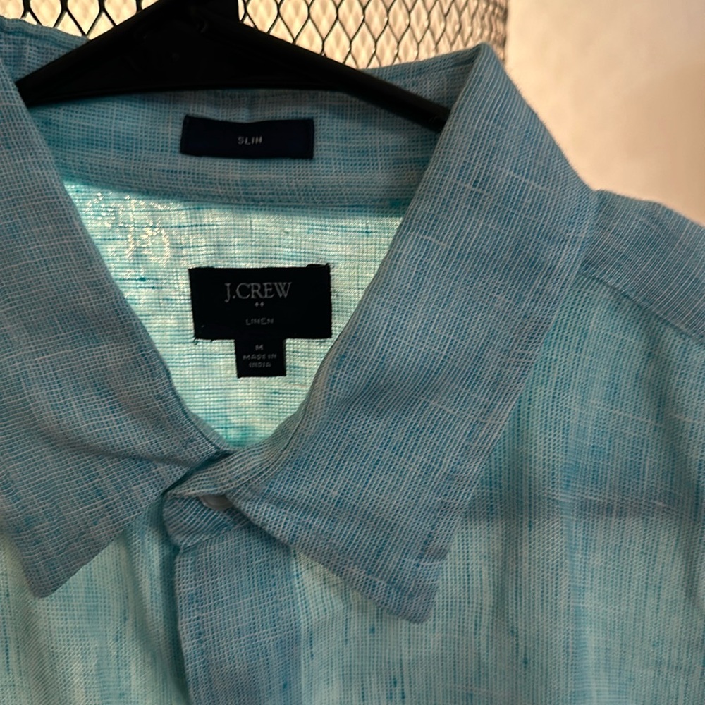 J crew linen medium worn once